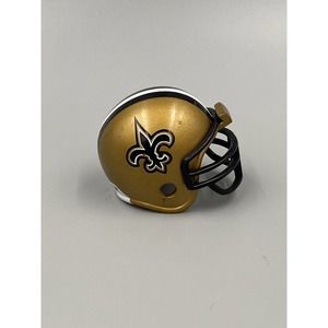 NFL New Orleans Saints Mighty Racers Mini Football Helmet Collectible 2 Inch